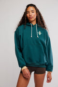 final call front logo hoodie