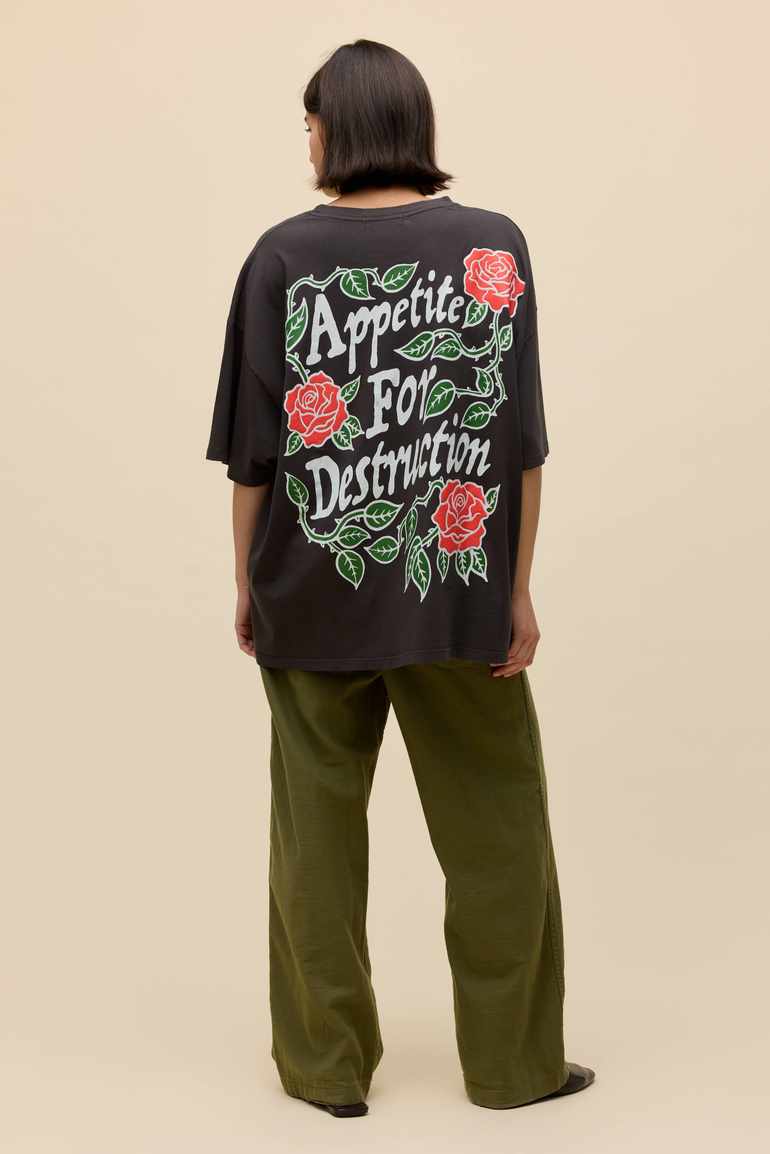 guns n roses paradise city rose os tee