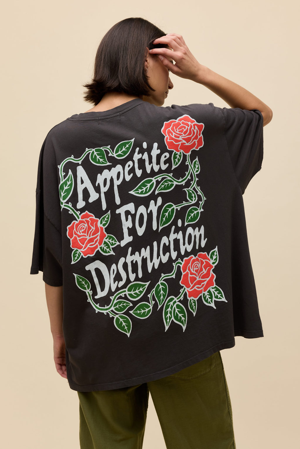 guns n roses paradise city rose os tee