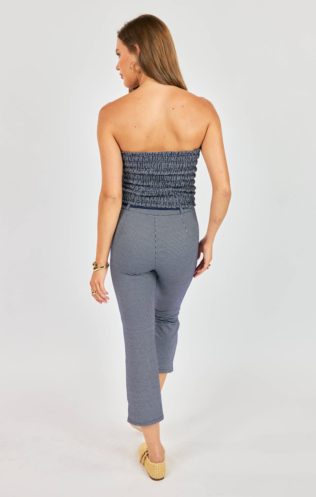 frankie smocked tube top